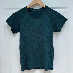 lululemon athletica Dark Teal Short Sleeve Tee